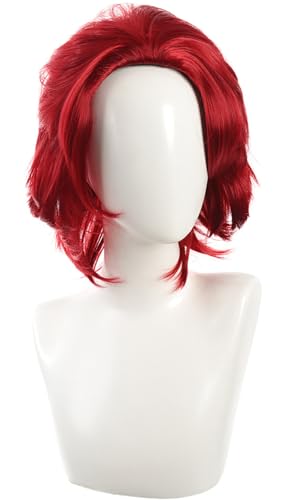 Hallojojo Shanks Cosplay Perücken Herren Burgunderrot Kurz Perücke Verkleidung Piraten Four Emperors Shanks Kostümperücke Halloween Karneval Party Maskenball Zubehör Anime Wig Hallojojo Shanks Cosplay Perücken Herren Burgunderrot Kurz Perücke Verkleidung Piraten Four Emperors Shanks Kostümperücke Halloween Karneval Party Maskenball Zubehör Anime Wig von Hallojojo