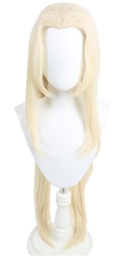 Hallojojo Tsunade Cosplay Perücken Damen Gold 85CM Lange Glattes Haar Kostümperücke Verkleidung Ninja Tsunade Halloween Karneval Party Maskenball Zubehör Anime Wig Hallojojo Tsunade Cosplay Perücken Damen Gold 85CM Lange Glattes Haar Kostümperücke Verkleidung Ninja Tsunade Halloween Karneval Party Maskenball Zubehör Anime Wig von Hallojojo