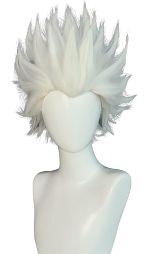 Hallojojo Ursula Cosplay Perücken Damen 31CM Weiß Kurze Haare Hochtemperaturdraht Kostümperücke Verkleidung Meerjungfrau Hexe Ursula Halloween Karneval Party Maskenball Zubehör Wig Hallojojo Ursula Cosplay Perücken Damen 31CM Weiß Kurze Haare Hochtemperaturdraht Kostümperücke Verkleidung Meerjungfrau Hexe Ursula Halloween Karneval Party Maskenball Zubehör Wig von Hallojojo