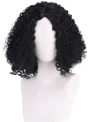 Hallojojo Usopp Cosplay Perücken Herren 40CM Schwarz Fluffig Explosionskopf Locken Perücke Verkleidung Piraten Usopp Kostümperücke Halloween Karneval Party Maskenball Zubehör Anime Wig Hallojojo Usopp Cosplay Perücken Herren 40CM Schwarz Fluffig Explosionskopf Locken Perücke Verkleidung Piraten Usopp Kostümperücke Halloween Karneval Party Maskenball Zubehör Anime Wig von Hallojojo