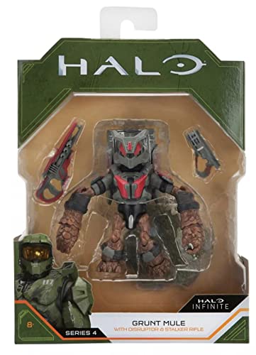 Halo Infinite World of HALO 10,2 cm Figuren Serie 1 2 3 4 Kollektion (Figur wählen) (Grunt Mule) von Halo