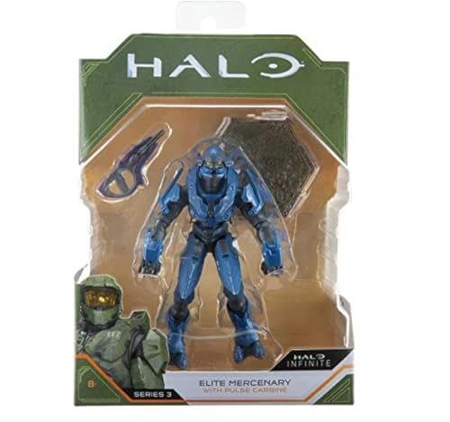 HALO Infinite World of 10,2 cm Figures Series 1 2 3 4 Collection (Choose Figure) (Elite Mercenary) von Halo