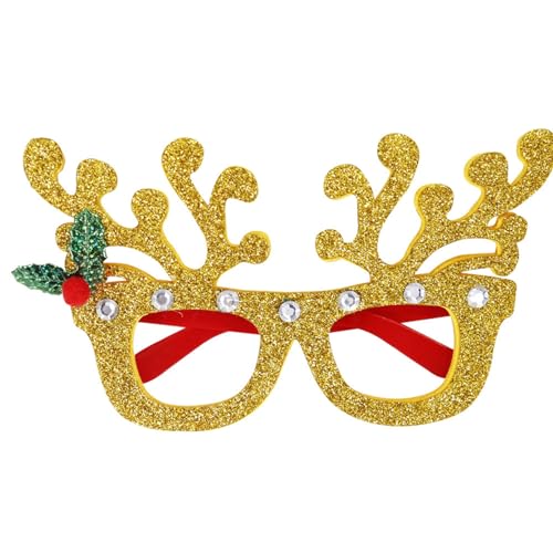 Haloppe Party Brille Rahmen Nette Weihnachtsdekoration Weihnachten Lustige Brille K von Haloppe
