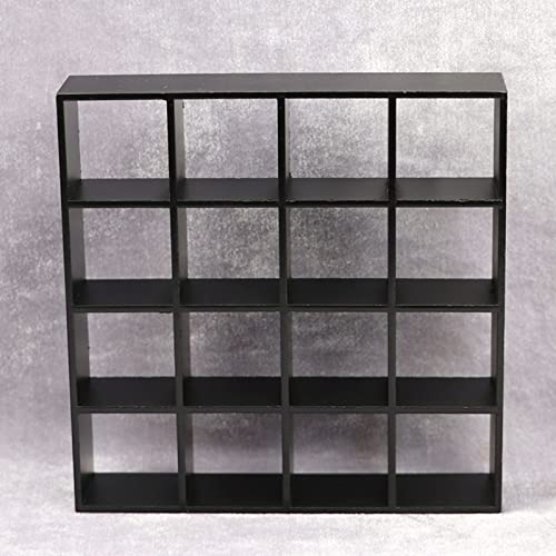Haloppe Puppenhaus Miniaturmöbel Schrank Modell Spielzeug, 1:12 Regal Display Rack Puppenhaus Zubehör Puppenhaus Lagerregal 1/12 Verhältnis Puppenhaus Lagerung Display Regal für Ornament Schwarz Haloppe Puppenhaus Miniaturmöbel Schrank Modell Spielzeug, 1:12 Regal Display Rack Puppenhaus Zubehör Puppenhaus Lagerregal 1/12 Verhältnis Puppenhaus Lagerung Display Regal für Ornament Schwarz von Haloppe