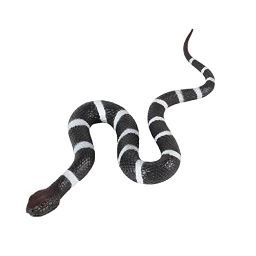 Haloppe Schlangenfiguren Riesenschlange Figur Wild Reptil Tiermodell Fallfest Grün Schlange F von Haloppe