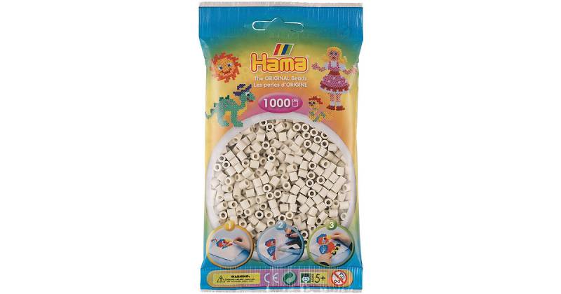 HAMA 207-77 Beutel midi-Perlen, 1.000 Stück, Kitt creme von Hama Perlen