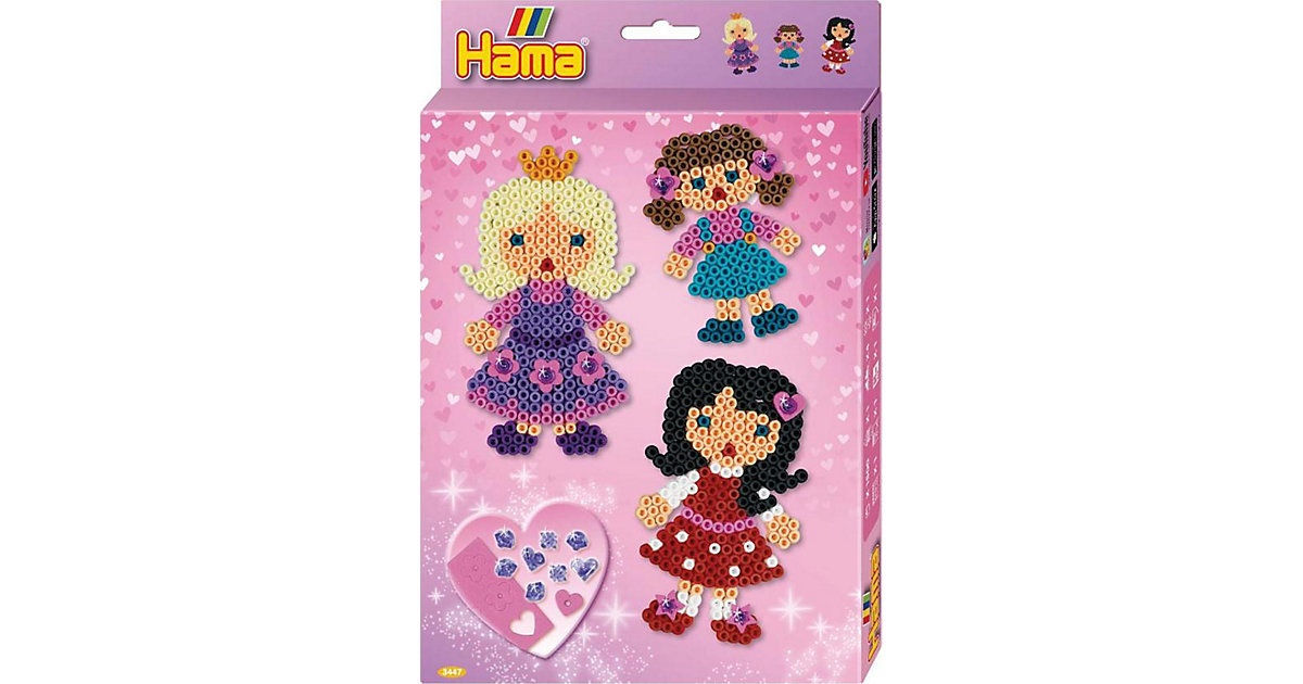 HAMA 3447 Geschenkpackung Puppen, 2.000 midi-Perlen & Zubehör HAMA 3447 Geschenkpackung Puppen, 2.000 midi-Perlen & Zubehör von Hama Perlen