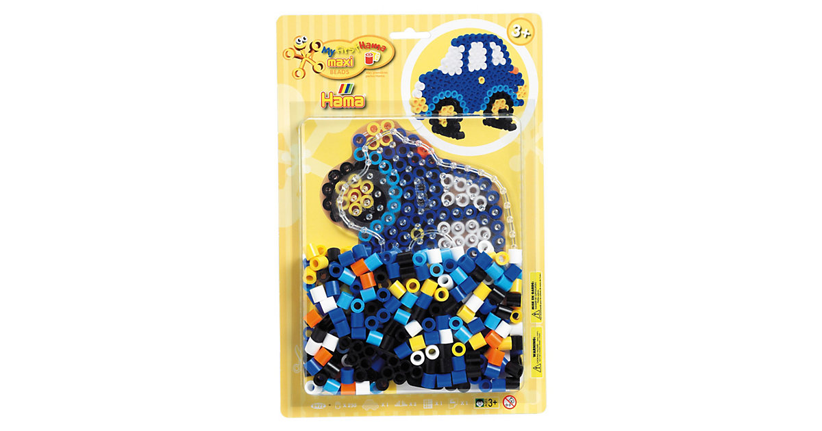 HAMA 8922 Blister Auto, 250 maxi-Perlen & Zubehör HAMA 8922 Blister Auto, 250 maxi-Perlen & Zubehör von Hama Perlen
