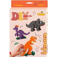 Hama Bügelperlen Dinosaurier von DAN
