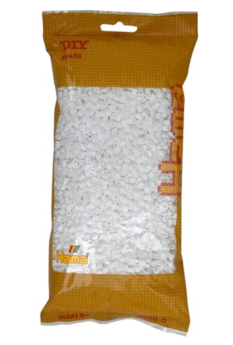 Hama Perlen 205-01 B�gelperlen weiss 6000 von Hama