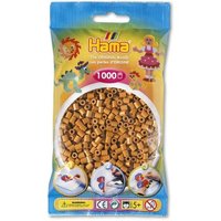 Hama Perlen hellbraun, 1000 Stück von Dan Import