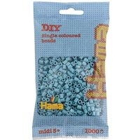 Hama - Perlenbeutel 1000 Stück türkis von Hama Perlen