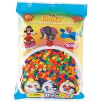 Hama - Perlenbeutel 3000 Stück Neon Hama - Perlenbeutel 3000 Stück Neon von Hama Perlen