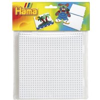 Hama Stiftplatte Quadrat, 2 Platten zum Stecken von Hama Perlen