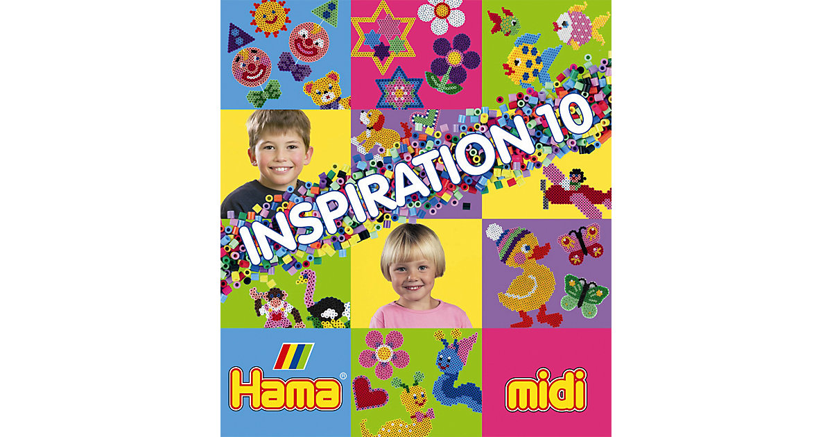 HAMA 399-10 midi Inspirationsheft Nr. 10 von Hama Perlen