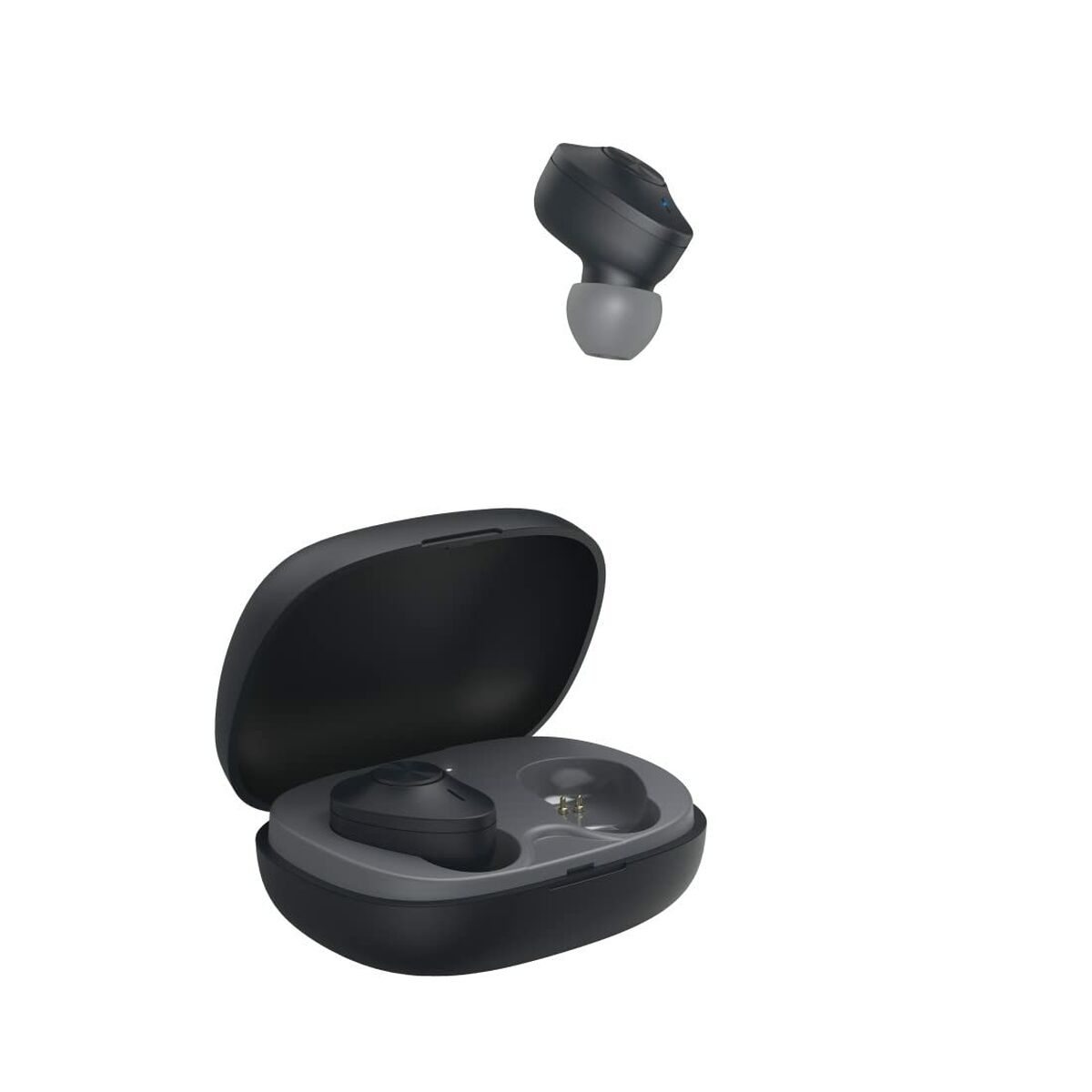Bluetooth-Kopfhörer Hama Freedom Buddy Schwarz Grau (1 Stück) von Hama