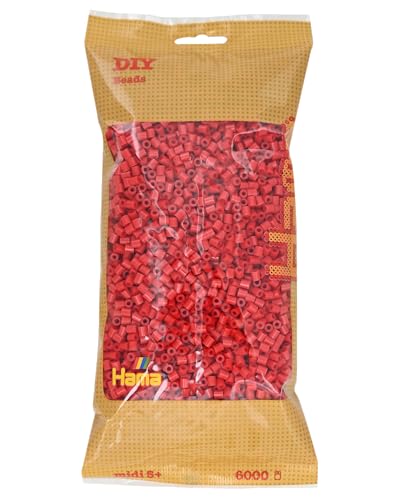 Hama 644048 – 205 – Kreativset – Midi Beutel mit 6000 Perlen von Hama