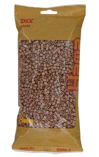 Hama Midi Sachet 6000 Perles Café Frappé von Hama