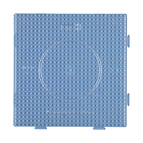 Hama – 234tr – Kreativset – Midi Platte – quadratisch assemblable transparent, 1 Stk von Hama