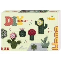 Hama 3622 - Geschenkpackung DIY midi Art 14+, Motivvorlage Kakteen/Sukkulenten mit 3D Effekt, mit ca. 6.000 Bügelperlen und Zubehör Hama 3622 - Geschenkpackung DIY midi Art 14+, Motivvorlage Kakteen/Sukkulenten mit 3D Effekt, mit ca. 6.000 Bügelperlen und Zubehör von Hama