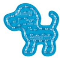 Hama 8226 - Stiftplatte, Kleiner Hund, Stiftplatte für 47 Maxi-Bügelperlen von Malte Haaning Plastic A/s