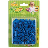 Hama 8509 - Perlen, Bügelperlen Maxi, 250 Stück, blau von Malte Haaning Plastic A/s