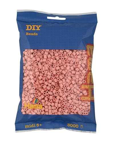 Hama Beutel mit 3000 Bügelperlen Hautfarbe von Hama Perlen