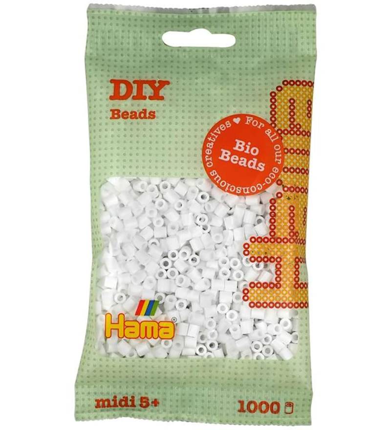 Hama Bio Midi Perlen - 1000 st. - 01 Weiß - Hama - One Size - Perlen Hama Bio Midi Perlen - 1000 st. - 01 Weiß - Hama - One Size - Perlen von Hama