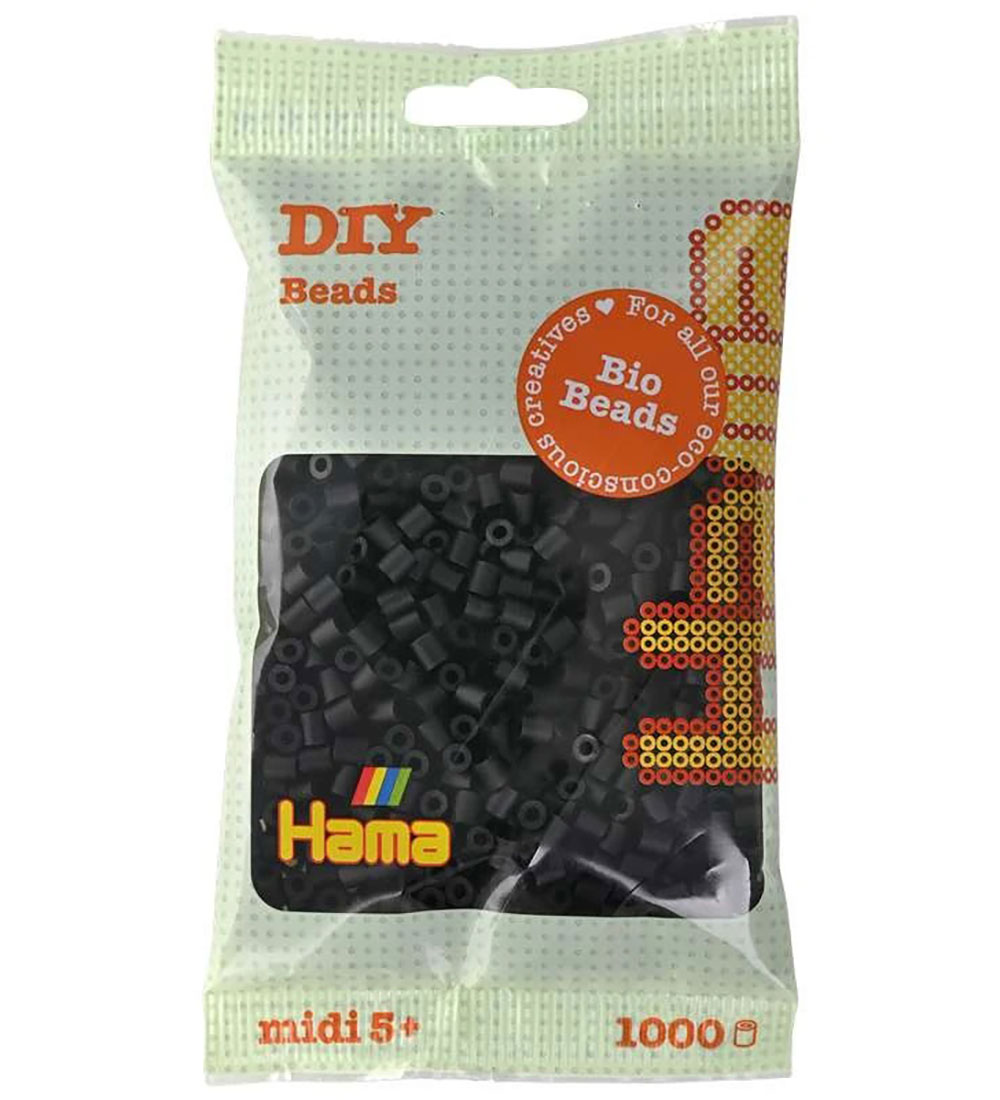 Hama Bio Midi Perlen - 1000 st. - 18 Schwarz - Hama - One Size - Perlen Hama Bio Midi Perlen - 1000 st. - 18 Schwarz - Hama - One Size - Perlen von Hama