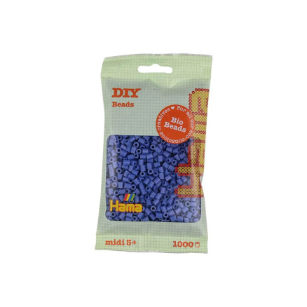 Hama Bio Midi Perlen 190-07 Lavendel - 1000Stück von Hama