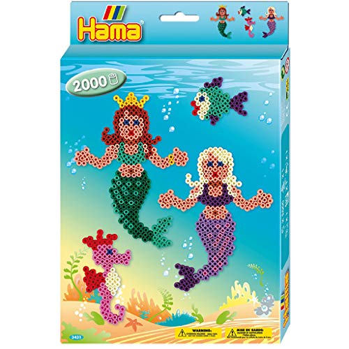 Hama Bügelperlen Meerjungfrau 2000 Stück Geschenkpackung Hama Bügelperlen Meerjungfrau 2000 Stück Geschenkpackung von Hama