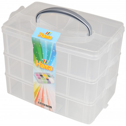 Hama Bügelperlen und Stiftplattenaufbewahrung groß 6750 19x24x15,5cm Hama Bügelperlen und Stiftplattenaufbewahrung groß 6750 19x24x15,5cm von Hama