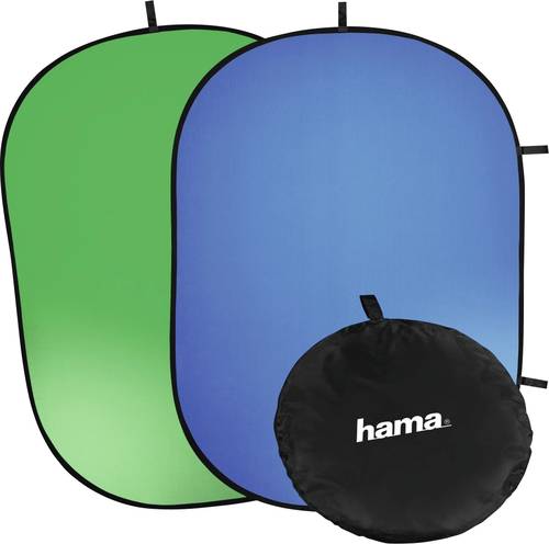 Hama Falthintergrund (L x B) 2m x 1.5m Grün, Blau von Hama