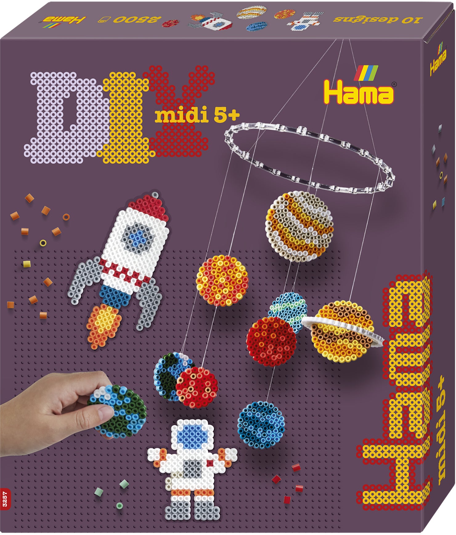 Hama Geschenkbox Weltall Perlenset 2500 Teile Hama Geschenkbox Weltall Perlenset 2500 Teile von Hama