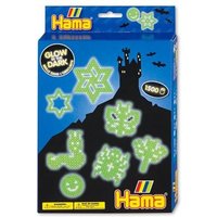 Hama Geschenkpackung Leuchtmotive, 3 Stiftplatten mit ca. 1500 Leuchtperlen von Hama Perlen
