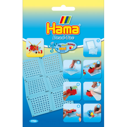 Hama Maxi 7723 Bead-Tac im Beutel - 6 Stk von Hama
