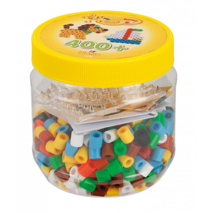 Hama Maxi 8790 400 Bügelperlen und 2 Stiftplatten mit Dose Hama Maxi 8790 400 Bügelperlen und 2 Stiftplatten mit Dose von Hama