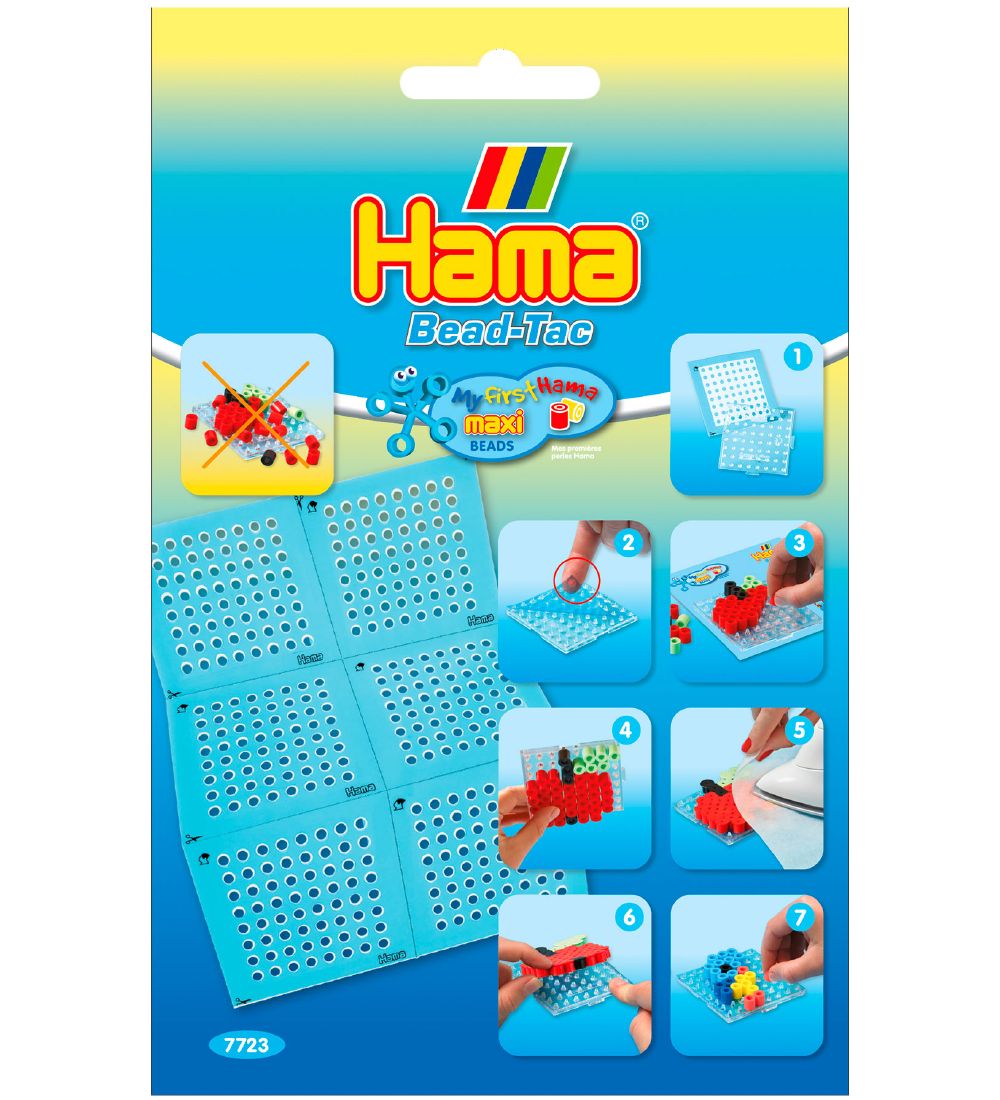 Hama Maxi -Aufkleber - 6 st. - Quadrate - Hama - One Size - Perlen Steckplatten Hama Maxi -Aufkleber - 6 st. - Quadrate - Hama - One Size - Perlen Steckplatten von Hama