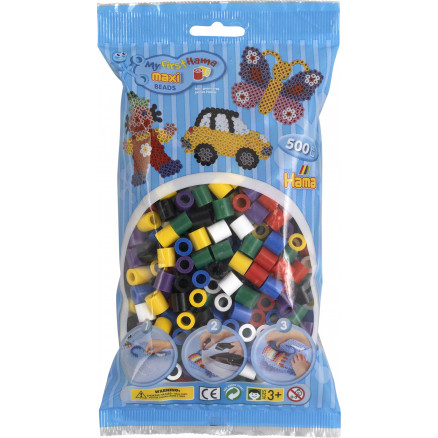 Hama Maxi Bügelperlen 8470 Mix 00 - 500 Stk von Hama