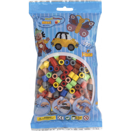 Hama Maxi Bügelperlen 8473 Mix 69 - 500 Stk von Hama