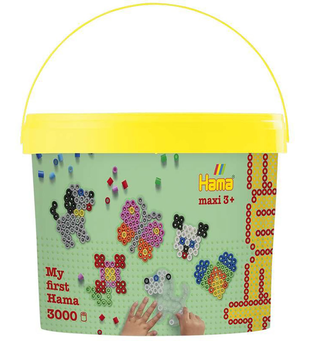 Hama Maxi Perlen - 3000 st. + 4 Platten - Mehrfarbig - Hama - One Size - Perlen Hama Maxi Perlen - 3000 st. + 4 Platten - Mehrfarbig - Hama - One Size - Perlen von Hama