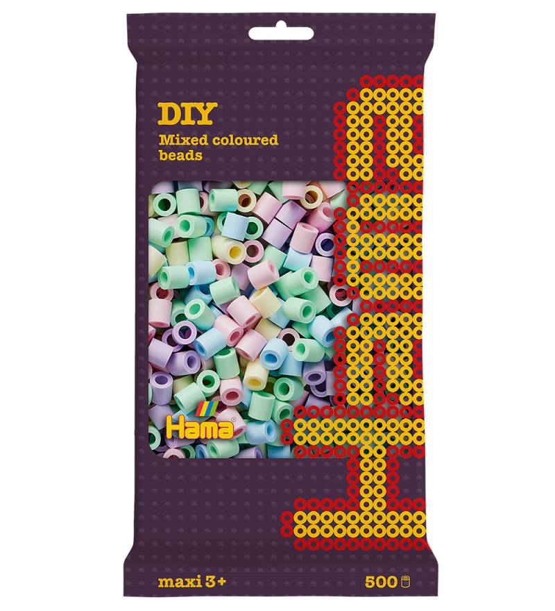 Hama Maxi Perlen - 500 st. - Mix 52 - Hama - One Size - Perlen Hama Maxi Perlen - 500 st. - Mix 52 - Hama - One Size - Perlen von Hama