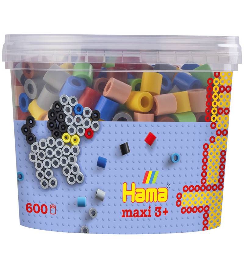 Hama Maxi Perlen - 600 st. - Mix 69 - Hama - One Size - Perlen Hama Maxi Perlen - 600 st. - Mix 69 - Hama - One Size - Perlen von Hama