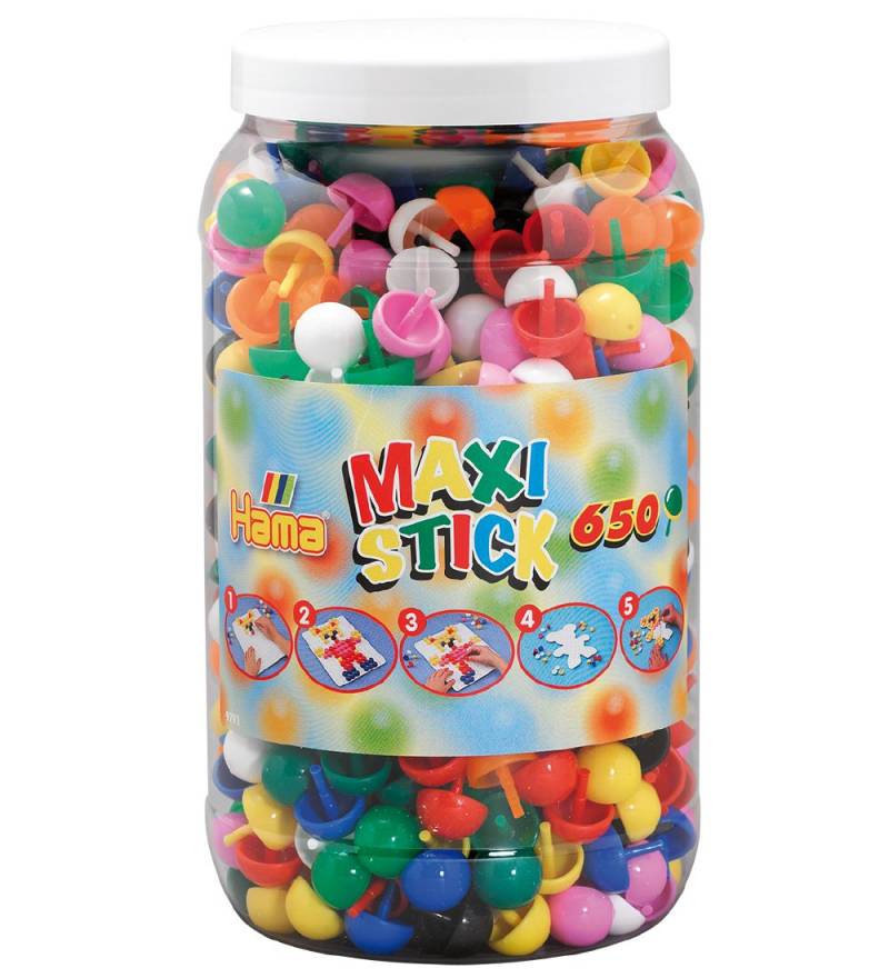Hama Maxi Stecknadel - 650 st. - Mehrfarbig - Hama - One Size - Perlen Hama Maxi Stecknadel - 650 st. - Mehrfarbig - Hama - One Size - Perlen von Hama
