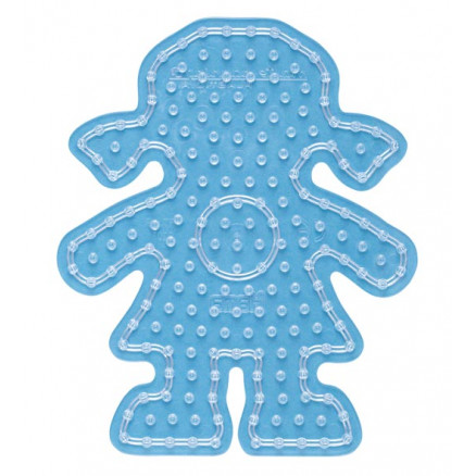 Hama Maxi Stiftplatte 8207 Mädchen transparent - 1 Stk von Hama