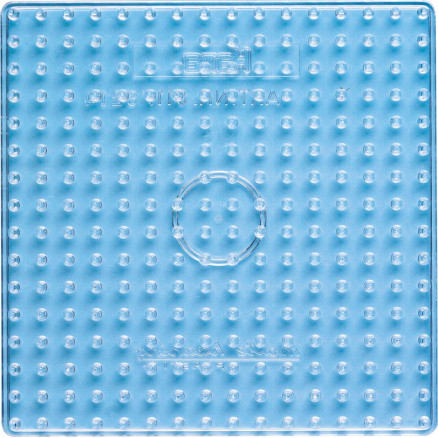 Hama Maxi Stiftplatte 8214 Quadrat transparent 16x16cm - 1 Stk von Hama