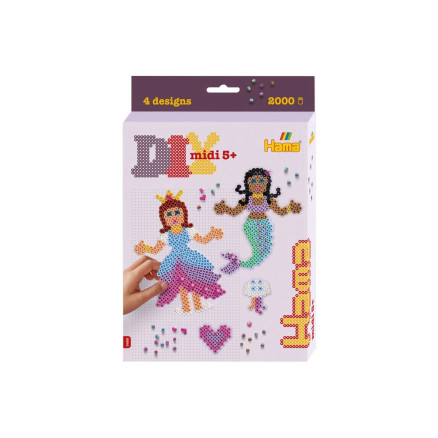 Hama Midi Aufhängebox 3453 Prinzessin und Meerjungfrau von Hama