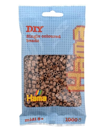 Hama - Midi Sachet 1000 Perles Marron Glacé N, 207-76 von Hama