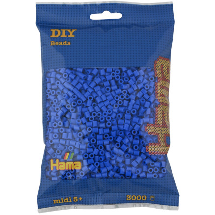 Hama Midi Bügelperlen 201-09 Hellblau - 3000 Stk von Hama