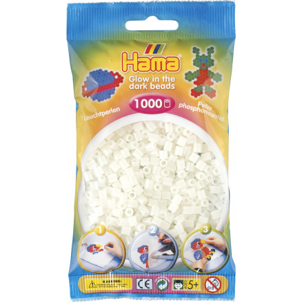 Hama Midi Bügelperlen 207-55 Leuchtfarbe Grün - 1000 Stk Hama Midi Bügelperlen 207-55 Leuchtfarbe Grün - 1000 Stk von Hama